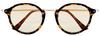 [FaceTrick az Label] Stylish Reading Glasses for Men and Women, Blue Light Blocking, UV and Near-Infrared Cut, Sabae Manufacturer, High-Performance Le