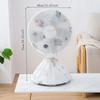 Floor Fan Cover Washable Waterproof Dustproof Standing Round Electric Fan Protective Cover Household Universal Storage Cover