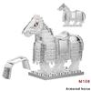 Medieval Accessories Building Blocks Soldiers Weapons Military Flags Mount War Horses Orc Mount Flags Wolf Bricks Kids Toys Gift