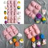 Easter Series Silicone Mould Fondant Chocolate Making Cake Tool Decoration Mold Oven Available DIY Art Baking Mold