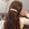 Acrylic Claw Clips Colorful Banana Clip Vertical Clip Large Banana Hair Clips  Women