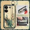 For Mom Chinese Style Phone Case For Tecno Camon20 Pro 5G/CK8n Fashion Wrist Strap Soft Case Phone Holder Dirt-resistant
