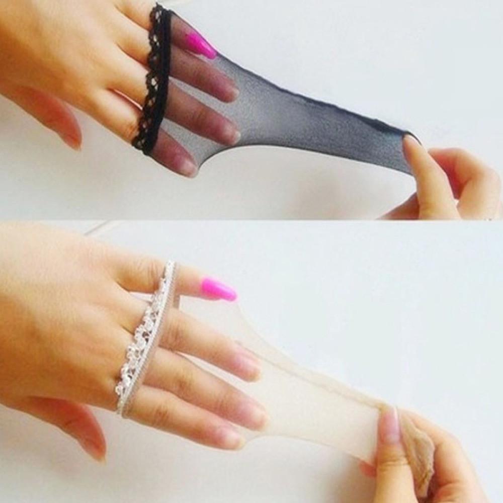 Penile Sheath Lace Silk Stockings Male Simulation  Young Toys Adult 