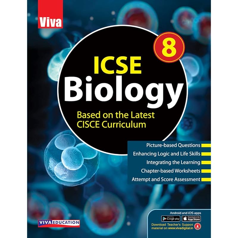 ICSE Biology  8, 2019 Ed. ICSE Biology is a set of three books