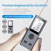 Mini Laser Rangefinder Digital Tape Measure Laser Ruler USB Charge Aluminum Alloy Fuselage Measuring Distance: 30/50/60m