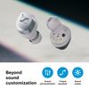 Sennheiser MOMENTUM True Wireless 4 Earphones Bluetooth 5.4 Noise Cancelling 30-Hour Battery Adaptive ANC LE Audio White Silver