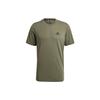 Set In Sleeve T Shirt Men's Ruins Green GT5557