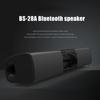 BS-28A Tragbarer Bluetooth-kompatibler Stereo-Lautsprecher UKW-Radio TF-Karte Heimkino-Soundbar