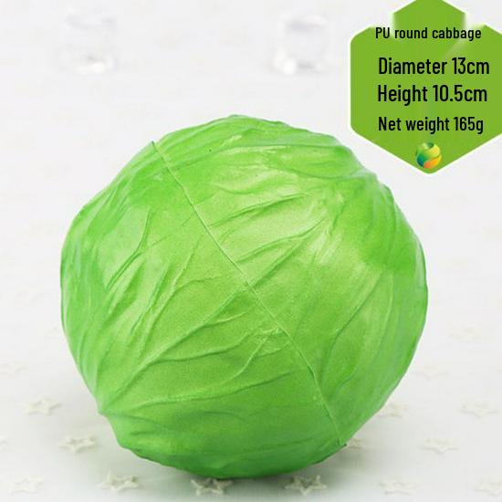 Artificial Vegetable Set: Eggplant, Cabbage, Cucumber, Celery, Spinach - Kitchen Decoration