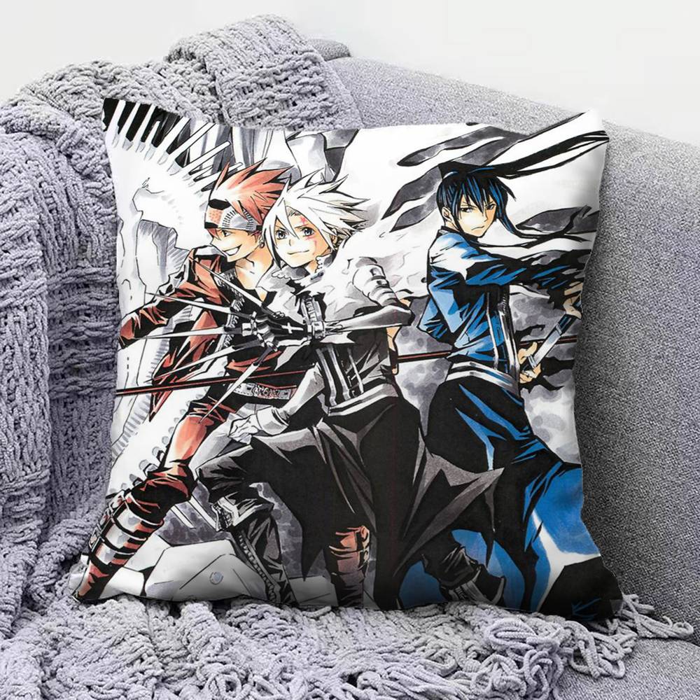 Federe per Cuscini Cool Anime D.Gray-Man, Copricuscini per Divano di Casa E Personalizzati Decorativi