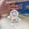 Unique Plush Bear Astronaut Keychain In Soft Colors Perfect For Children Birthday 15cm Gift