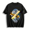 Valdez Alaska 2019 Fly-In Vintage Aircraft Graphic T-Shirt Pure Cotton T-shirt