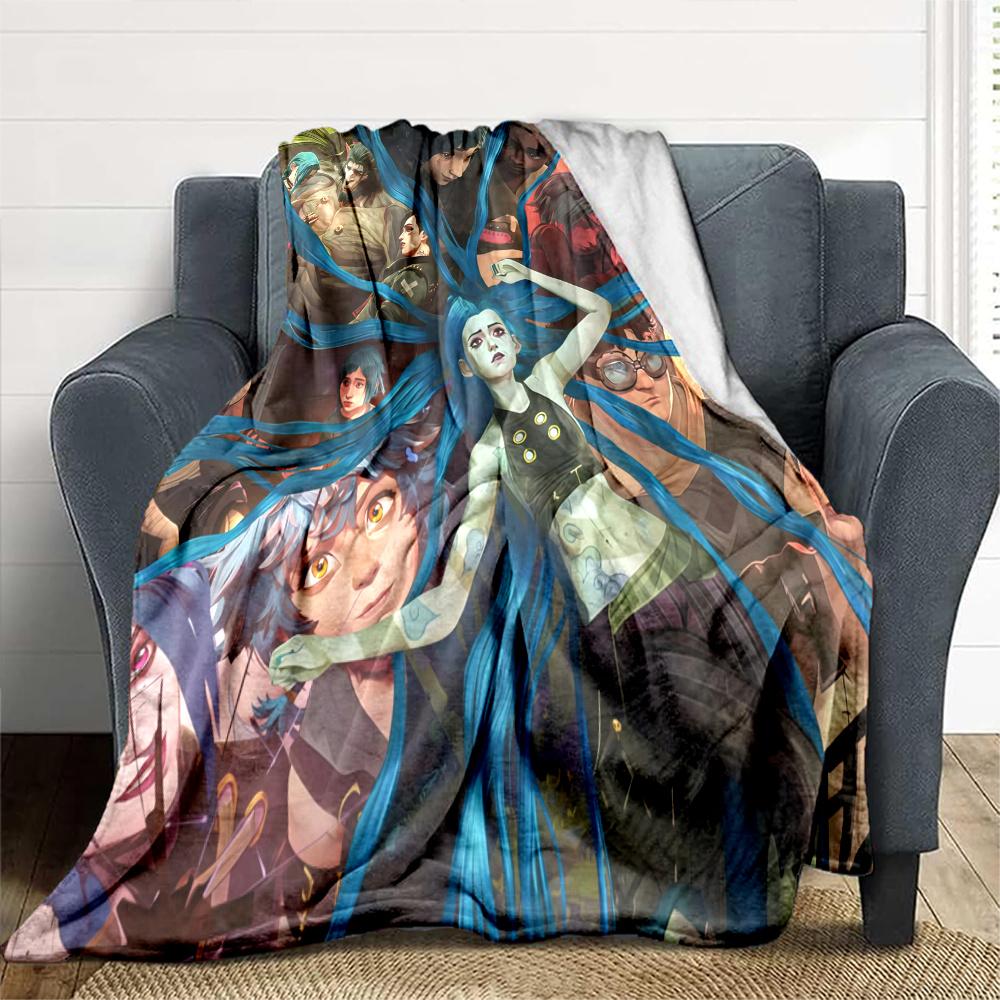 Arcane Flannel Blanket, High quality Comfortable for All Seasons, Home Decor, Warmth and Comfort