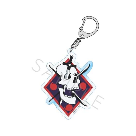 TV Anime "Shangri-La Frontier" Acrylic Keychain L Emblem Ashura Kai Transparent Acrylic Approx. 7cm Square or Less