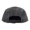 Supreme Cotton Denim Baseball Caps Unisex Black SUP-SS24-2685