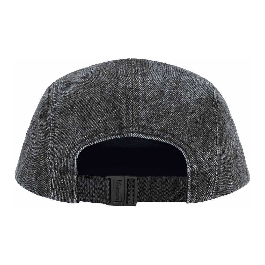 Supreme Cotton Denim Baseball Caps Unisex Black SUP-SS24-2685