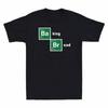Baking Bread Chemistry Valentine Retro T Shirt Male Black