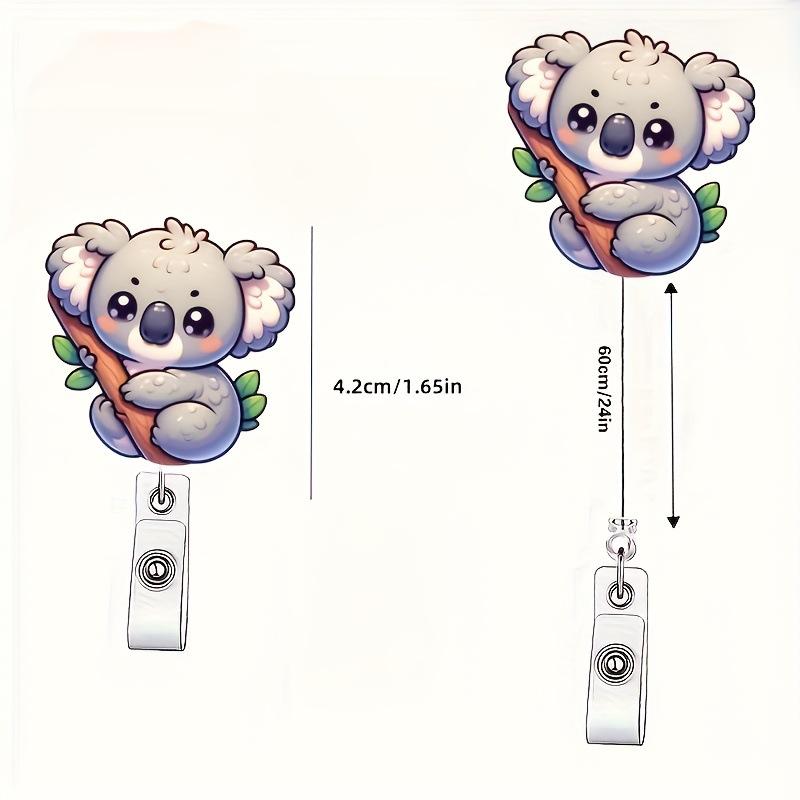 Kreskówka Medyczna zwijana klamra Lekarz Pielęgniarka Licencja na pracę Kreatywna smycz Łatwa do pociągnięcia klamra Certyfikat Nazwa marki