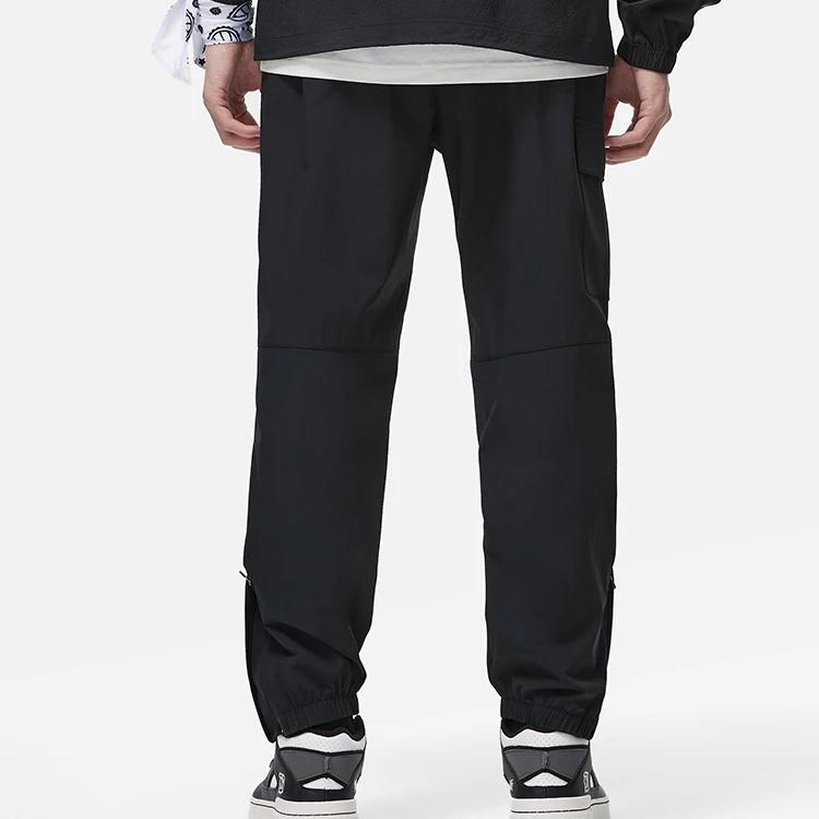 Li-Ning Anti-Wu Series Solid Color Drawstring Joggers Men Bottoms Black AYKT203-1