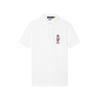 Polo SS24 Polo Brodé Logo Ours Homme Polos Blanc MNPOKNI1N820632-100