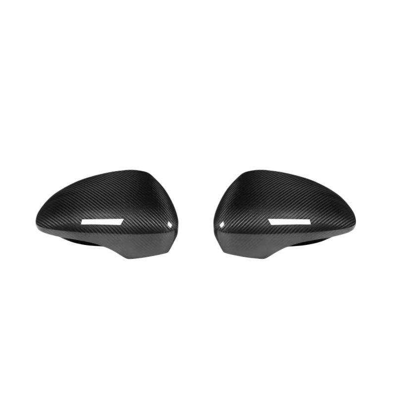 Porsche Panamera 971 Carbon Fiber Rearview Mirror Cover Trim Modification.
