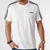 Adidas D2M 3 Stripes Tee Men Tops White FL0356
