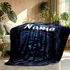 Custom Name Personalized Chelsea Football Club Print Blanket, Home Decor, Bedroom, Sofa, Camping, Couch, Gifts for Birthday Christmas