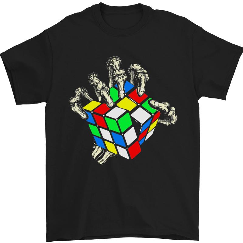 

Hand skeleton with a retro puzzle 80s men s 100% cotton t-shirt - Men s Summer Cotton Graphic Tee S разноцветный