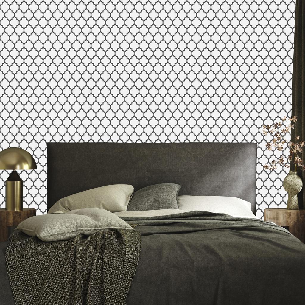 Geometric Ornaments Wallpaper for Living Room and Bedroom 50x1000