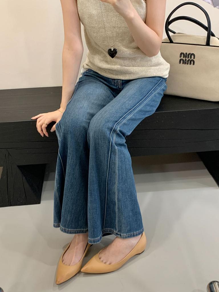 One-word button polished pointed French Mary Jane single shoes 2025 spring new retro low-heeled flat shoes