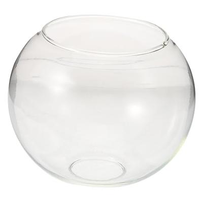 Cabilock Lantern Shade, Spherical Glass Pendant Light Shade, Transparent Light Cover, E26, Ceiling Light, Hanging Light, Bedroom, LED Compatible, No I