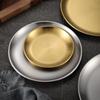 Korean Style 304 Stainless Steel Round Plate