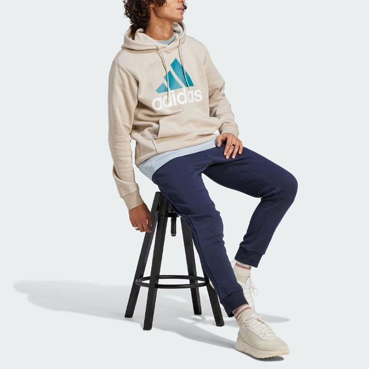 Adidas Essentials Fleece Tapered Cuffed Pants Men Pants Legendary-Ink-Blue IJ8943