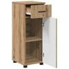 Bathroom Furniture Set 3 Pcs Artisan Oak 61 X 35 X 64 Cm