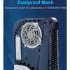 Dust Filter for PS5 Fan, Easy To Use, New Breathable PS5 Cooling Fan Dust Cover, Dust Protector Cover Kit for PS5 Heatsink Fan