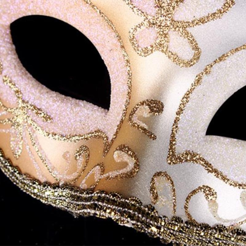 Masquerade Mask Half Face Mask Eye Mask Venetians Mask Halloween Costume Mask Mardi Gras Decorations Party Mask Gifts