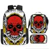 Skull Schoolbag for Primary School Students, Kindergarten New Schoolbag for Boys and Girls, Grades 2345 and 6