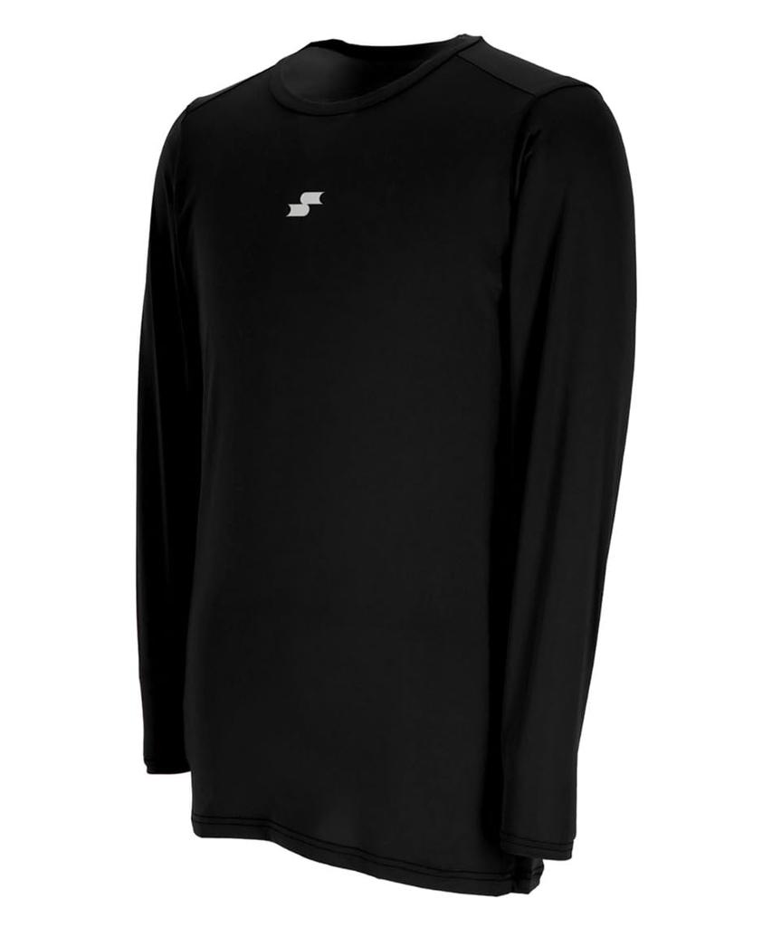 SSK Long Sleeve Baseball Low Size BU25201LL Men's Undershirt, Neck, 90,
