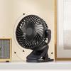 Efficient Clip On Fan with Adjustable Angle and Quiet Operation USB Rechargeable Fan Cooling Device for Home Or Gym