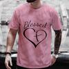 Men's Aesthetic Religious Christian T Shirt Jesus Bible Verse Print Men T-shirt Unisex Harajuku Casual Oversized T-Shirts Tops