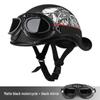 G3F Retro Japanischer Aufgebogener Heckhelm: Herren- & Damen-Cruiser-Helm für Radfahrer