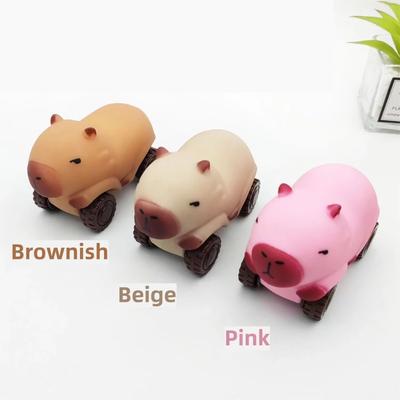 Creative Decompression Scooter Kapi Bara Pinch Fun Novelty Four-wheeled Deformation Slow Rebound New Toys ADHD Stress Release