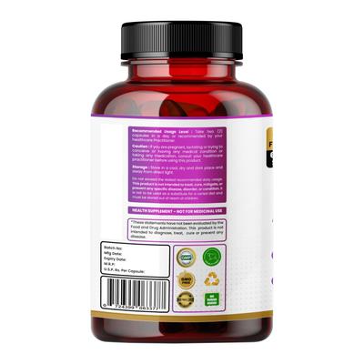 Humming Herbs Moringa with Resveratrol, Astaxanthin, Glutathione, Vitamin C & Folic Acid | 996mg 6-in-1 Immune & Antioxidant Support | 120 Capsul
