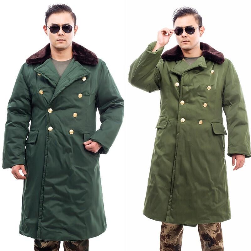 Men's Winter Military Cotton Overcoat
