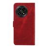 For OnePlus 13 Leather Case Geometric Line Design Wallet Phone Cover with Wrist Strap
