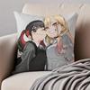 My DDress Up Darling Cuscino Romance Anime Federa Cuscino Antiacaro Cerniera Invisibile Peluche Corto Cuscino per Divano