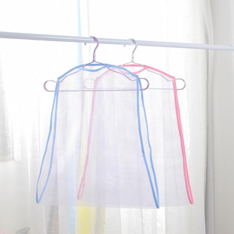 Trockenkissennetz, Trockennetz, Balkon, Winddichtes Kissen, Trockennetz, Tasche, Spielzeug-Trockenständer, Hängetest, Winddichter Wäscheständer