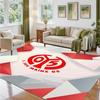 Mainz FC Design Crystal Velvet Rug Soft Decorative Mat for Bedroom Entrance