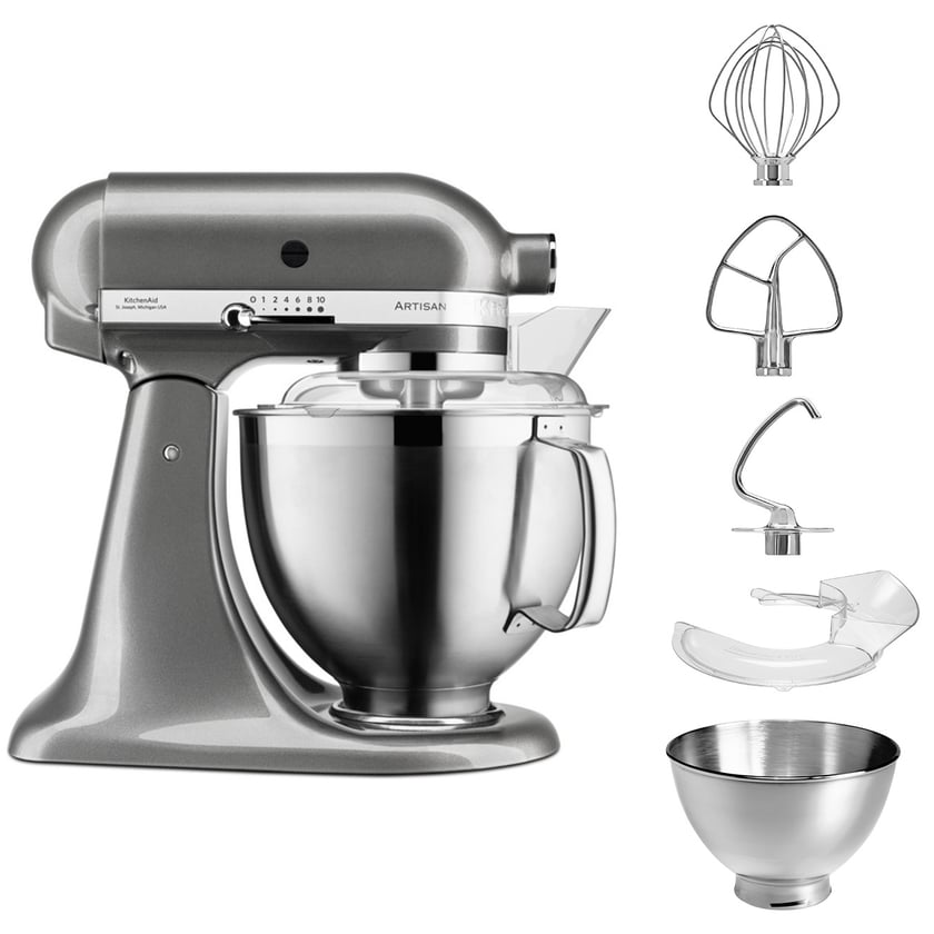 Kitchenaid Artisan 5Ksm185 4.8L Mixer Kitchenaid Color: Silver Ash