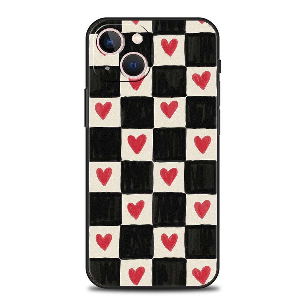 Luxury TPU Soft Phone Case For iPhone 17 Air 16E 16 11 15 14 Pro MAX 12 13 7 8 Plus X XR XS SE 2022 Cover chess board art